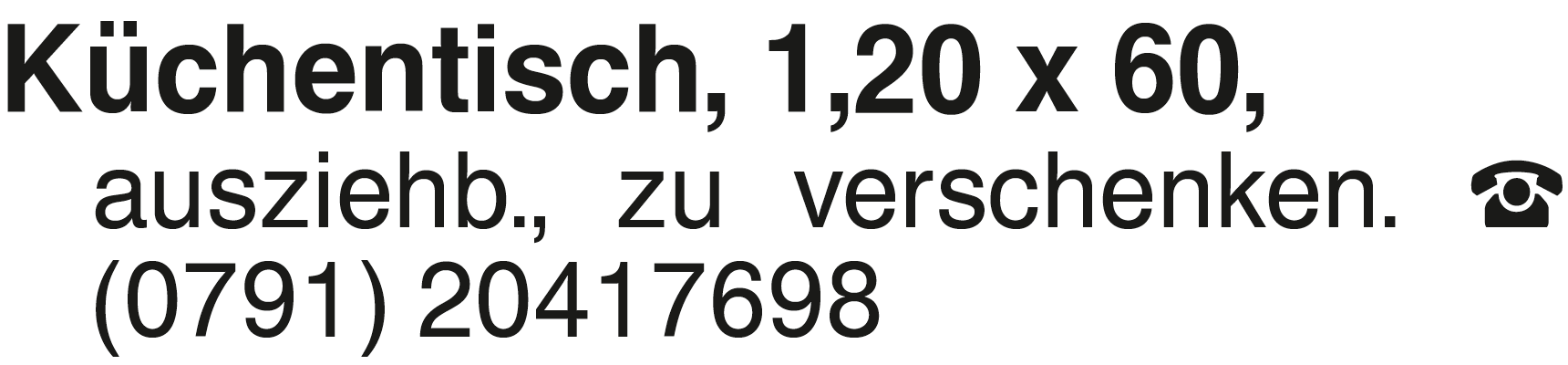 Vorschaubild der Anzeige, (Id: 2085676)