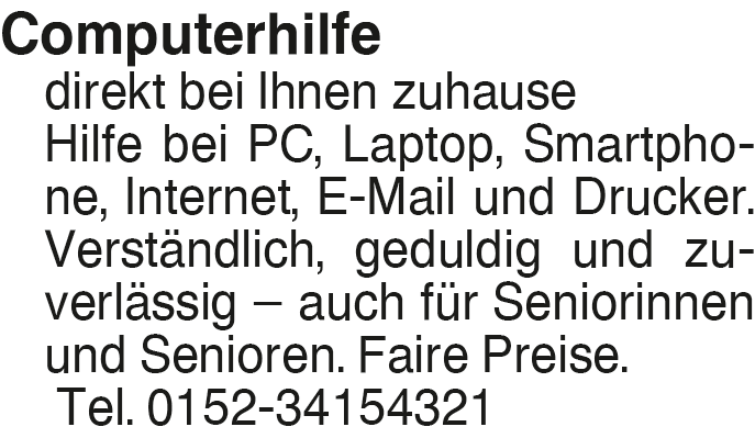 Vorschaubild der Anzeige, (Id: 2085606)