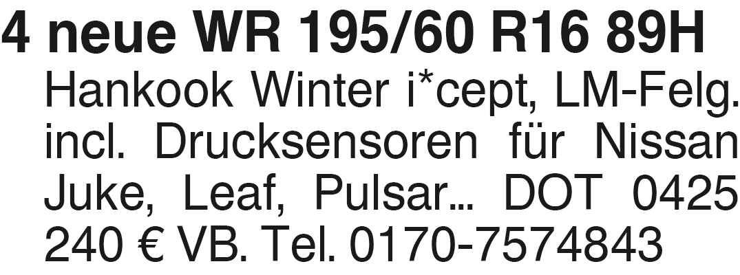 Vorschaubild der Anzeige, (Id: 2088521)